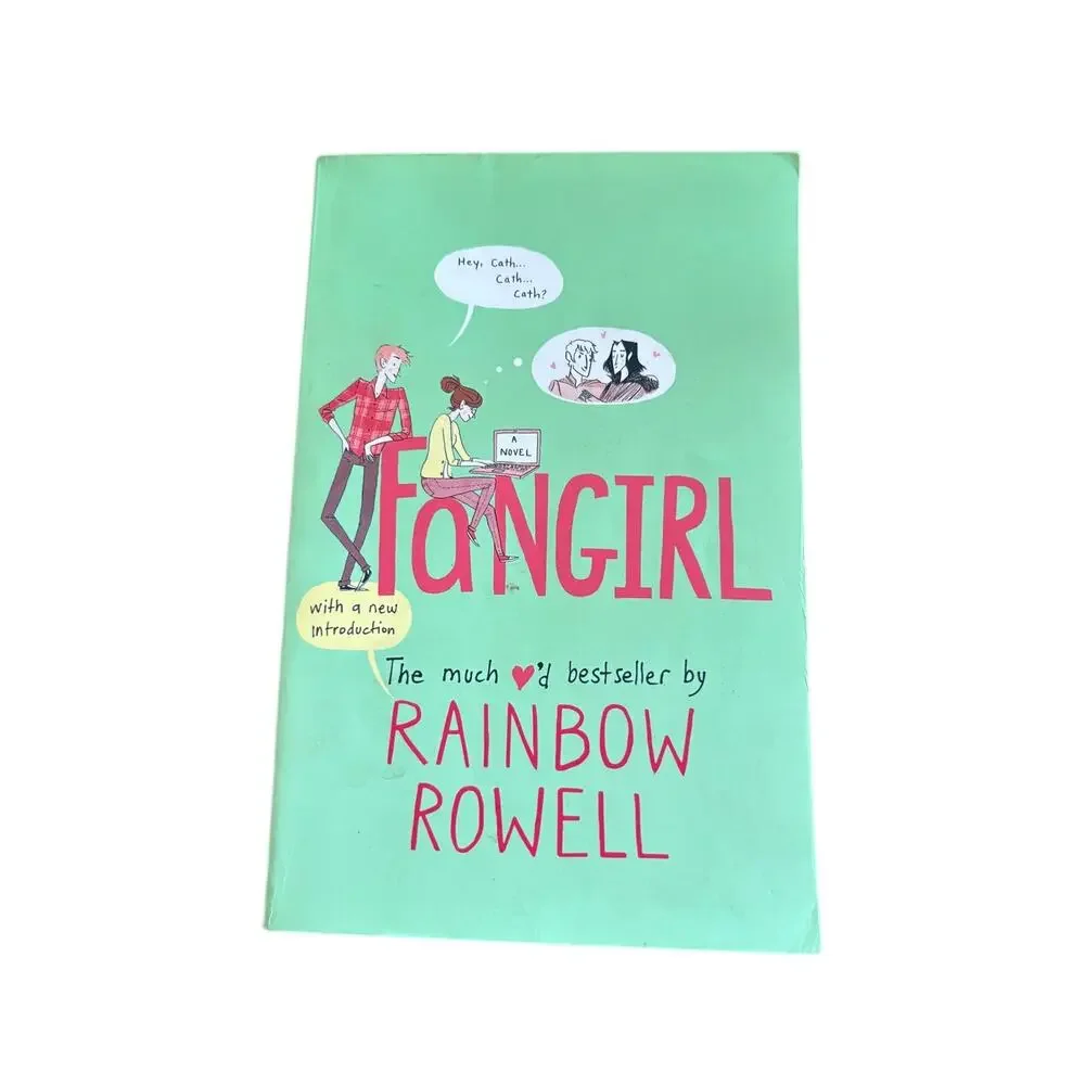 Rainbow Rowell Fangirl Trade Paperback 2018 Wednesday Books Novel